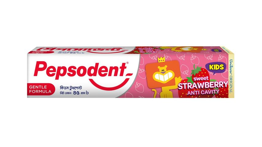 Pepsodent Kids Toothpaste Sweet Strawberry 45g