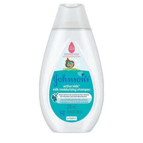 Johnson's Active Kids Milk Moisturizing Shampoo 200ml