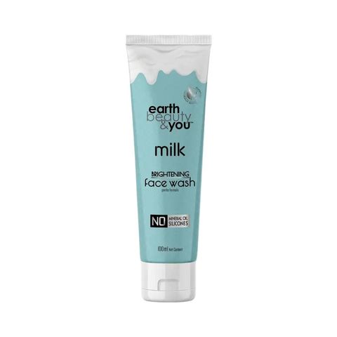 Earth Beauty & You Face Wash Milk Brightening 100ml