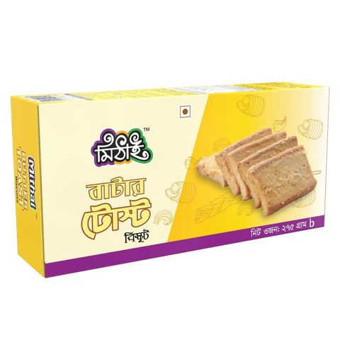 Mithai Premium Butter Toast ATC Box Biscuits 275g