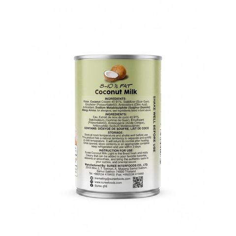 Suree Coconut Milk 400ml