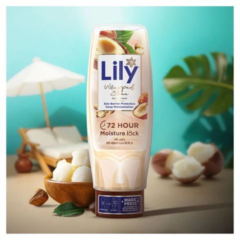 Lily Whipped Shea Body Wash 500ml