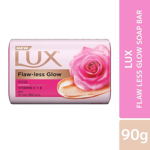Lux Soap Bar Flawless Glow 90g