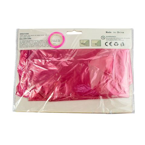Happy Birthday Foil Balloon Polka Dot Pink 13 Letters 1 Set