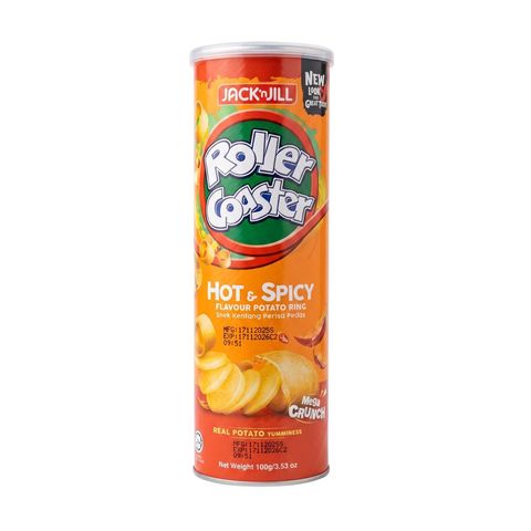 Jack'n Jill Roller Coaster Hot & Spicy Flavor Potato Ring 100g