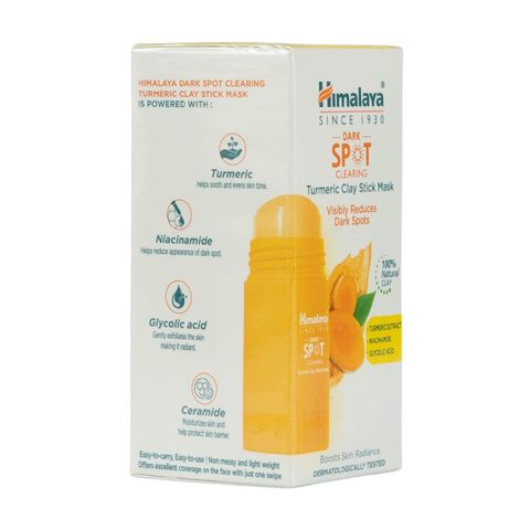 Himalaya Dark Spot Clearing Turmeric Clay Stick Mask 30g