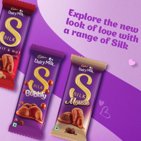 Cadbury Dairy Milk Silk Plain Chocolate 40g