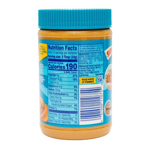 Skippy Creamy Peanut Butter 462g