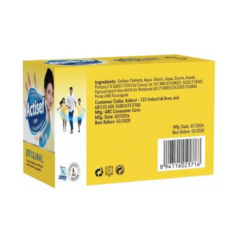 Actisef Original Soap 125g