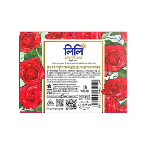 Lily Elegant Rose Beauty Soap 100g