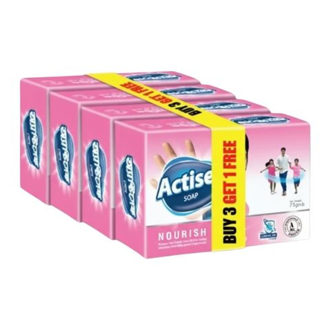(Buy 3 Get 1 Free) Actisef Nourish Soap 75g
