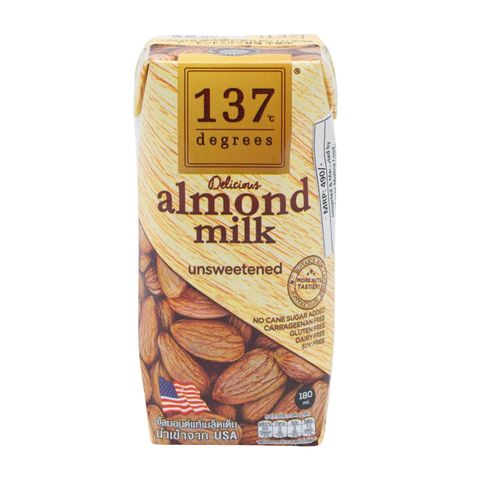 137 Dgrees Delicious Almond Milk Unsweetened 180ml