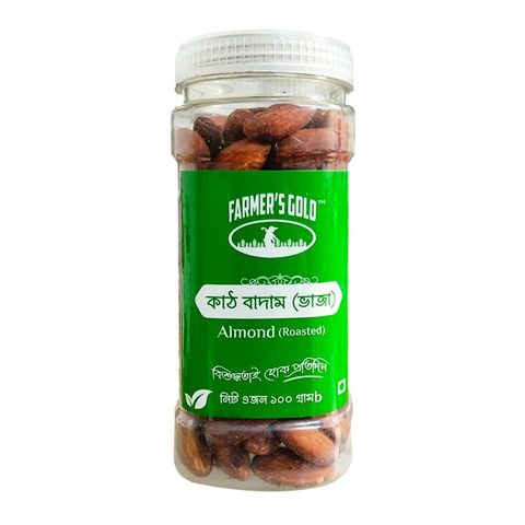 Farmer's Gold Almonds Roasted 100g