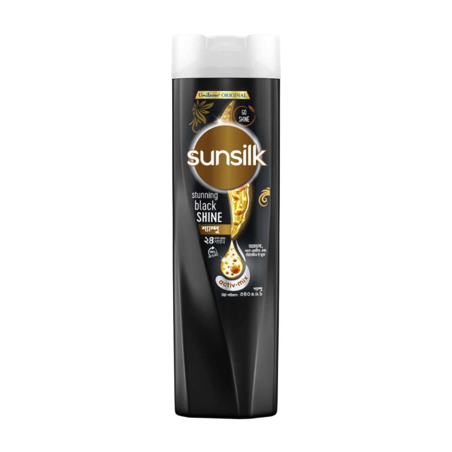 Sunsilk Shampoo Stunning Black Shine 340ml