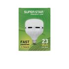 Super Star LED Emergency Lamp 23 W Screw 1 Piece