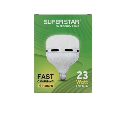 Super Star LED Emergency Lamp 23 W Screw 1 Piece