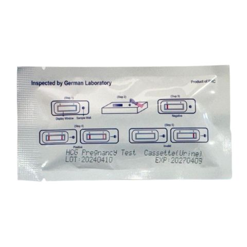 Clear View HCG Pregnancy Test Cassette 1 Piece