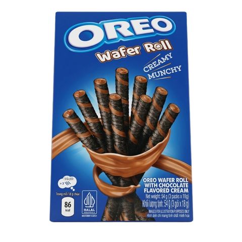 Oreo Wafer Roll Chocolate 54g