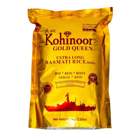 Kohinoor Gold Queen Extra Long Basmati Rice 1kg