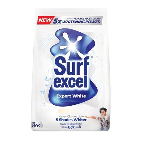Surf Excel Expert White Synthetic Laundry Detergent Powder 450g