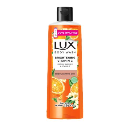 Buy Lux Body Wash Orange Blossom And Vitamin C 245ml & Get Free Dove Shampoo 79ml 