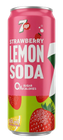 7up Zero Sugar Strawberry Lemon Soda 325ml