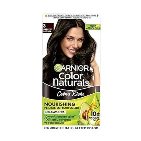 Garnier C Natural Darkest Brown-3 70ml+60g