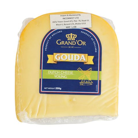 Grand'or Gouda Cheese Portions 48% Fat 200g