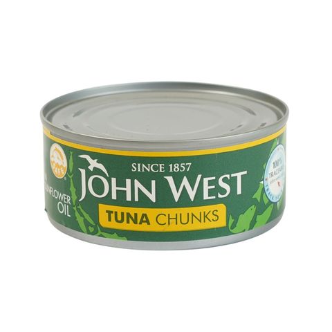 John West Tuna Chunks Sunflower Oil 145g