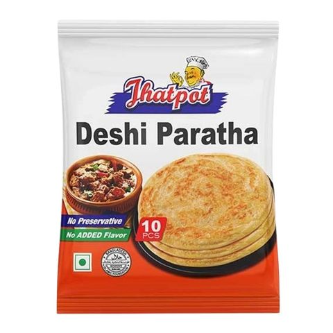 Jhatpot Deshi Paratha 10 Pieces 650g