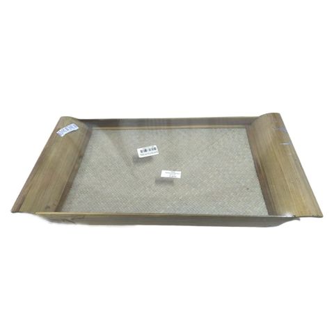 Pisces Bamboo Serving Tray Large Assorted 1 Piece