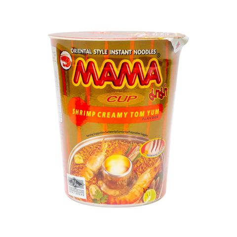 Mama Instant Noodles Shrimp Creamy Tom Yum Flavor Cup 70g