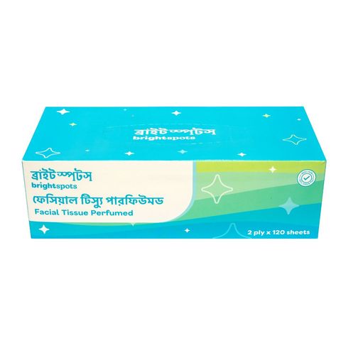 brightspots Facial Tissue Perfumed 2ply x 120 Sheets