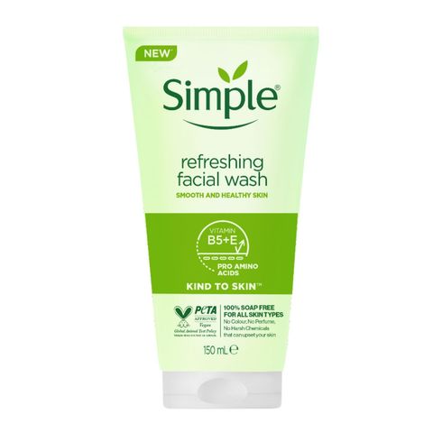 Simple Refreshing Facial Wash Gel UK 150ml