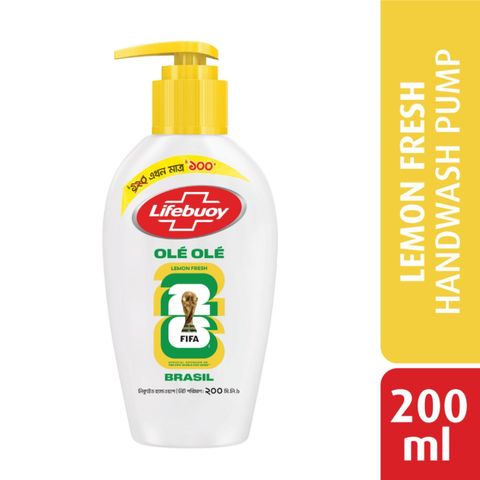 Lifebuoy Handwash (Soap) Lemon Fresh Pump 200ml