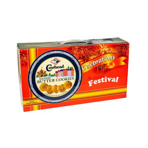 Cowhead Danish Butter Cookies Celebration 400g