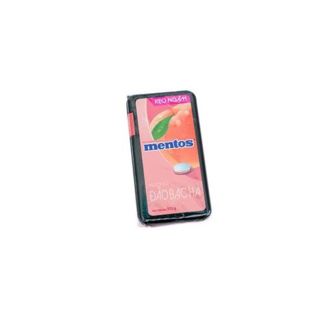 Mentos Suger Free Peaches Mint Candy Flip box 17.5g