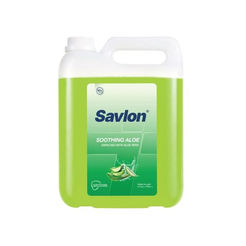 Savlon Handwash Soothing Aloe Vera Refill Pack 5L