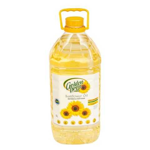 Golden Drop Sunflower Oil 5L