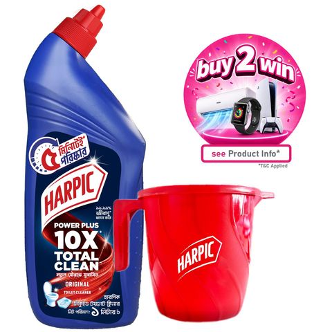 Buy 1 Harpic Toilet Cleaning Liquid 1L & Get Free Mug 1 Piece