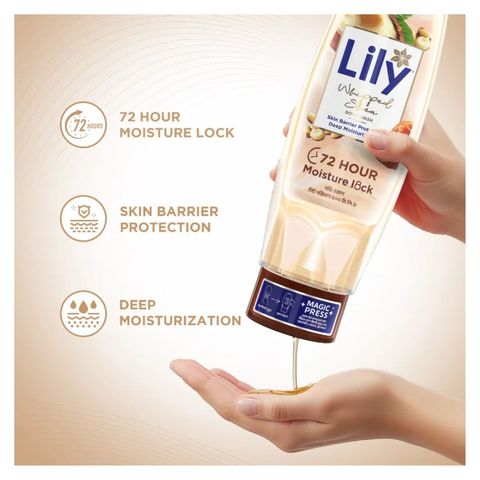 Lily Whipped Shea Body Wash 500ml