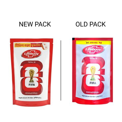 Buy Lifebuoy Handwash Soap Total Refill 170ml & Get Free Tiffin Box 1 Piece