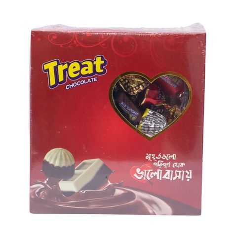 Treat Chocolate Heart Box 130g