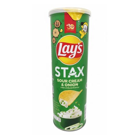 Lay's Stax Sour Cream & Onion Chips 100g