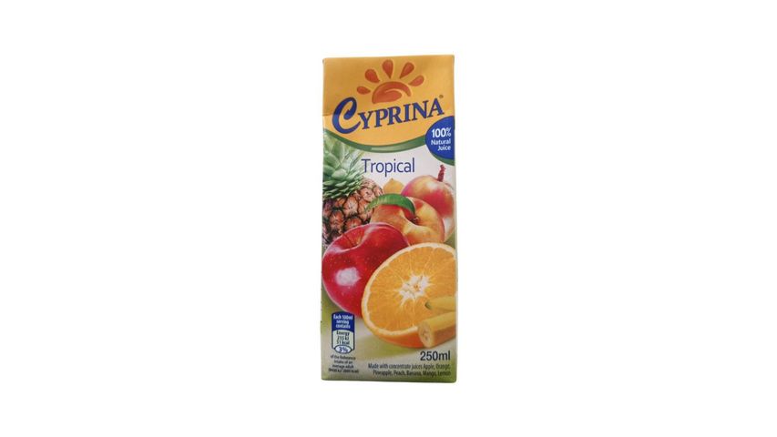 Cyprina Fruit Drink Tropical 250ml