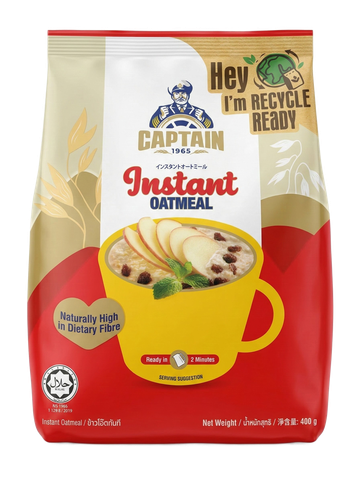 Captain Oats Instant Oatmeal 400g
