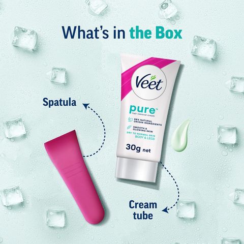 Veet Pure Hair Removal Cream for Dry Skin 25g