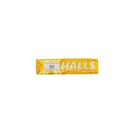 Halls Honey Lemon Flavored Candy 27.9g