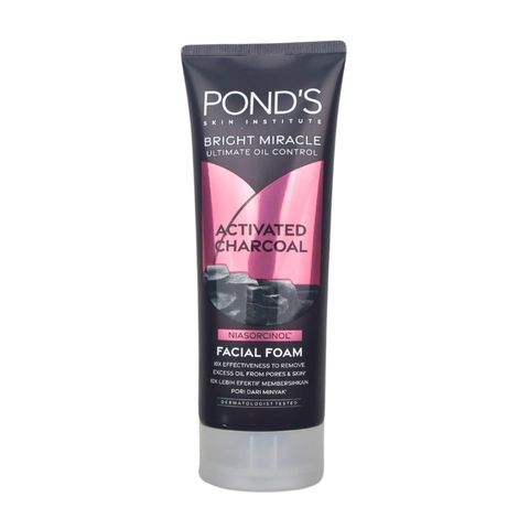 Pond'S Bright Miracle Ultimate Oil Control Activated Charcoal Facial Foam 100g