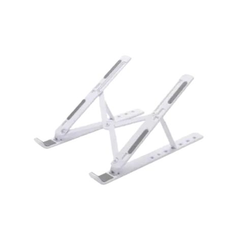 Foldable Adjustable Laptop Stand Silver 1 Piece